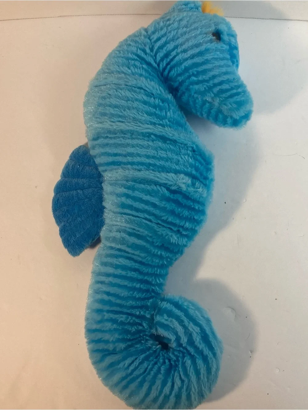 Source Unknown Blue Plush Seahorse Stuffed Animal